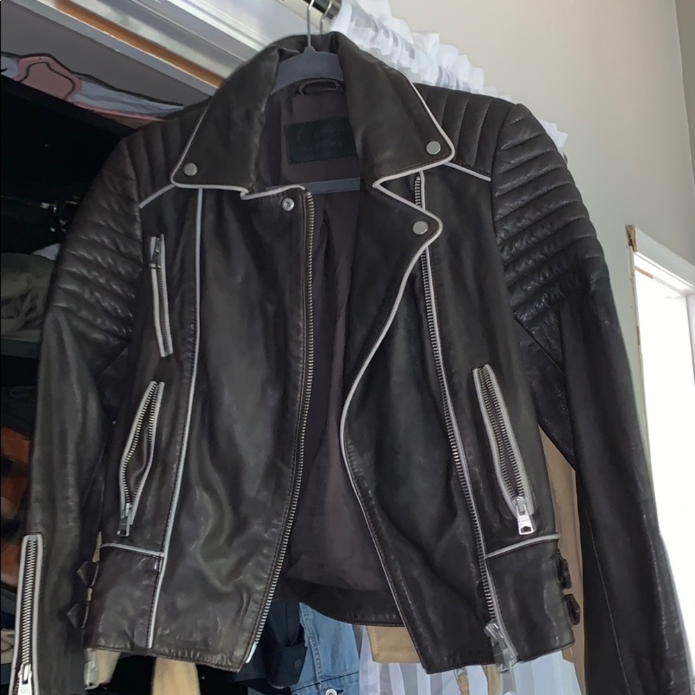 All-Saints Moto Jacket Leather